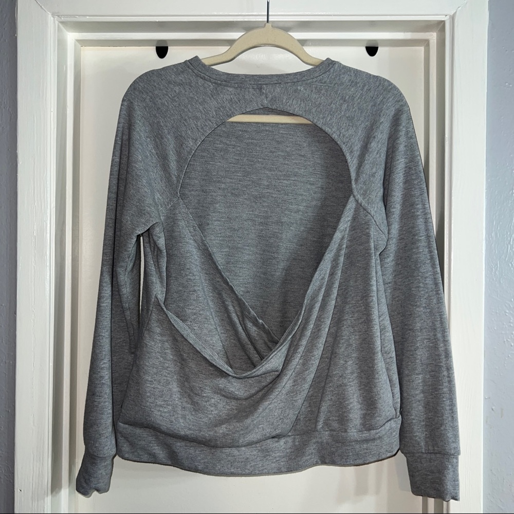 Fabletics Ginger Pullover In Heather Gray - image 4